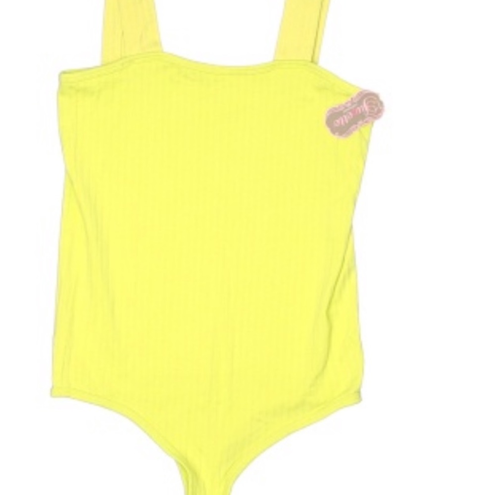 Neon yellow/green bodysuit